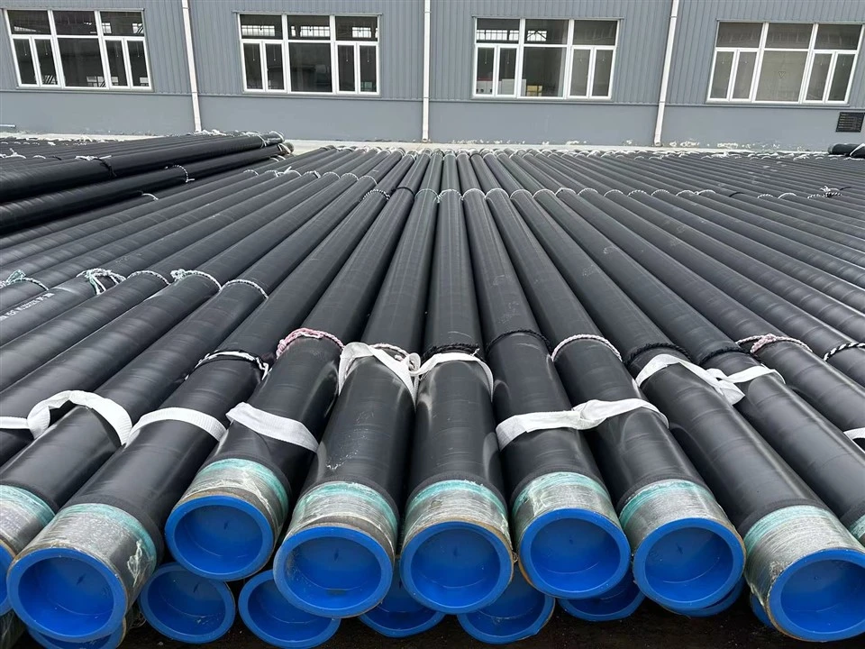 Powlekane i niepowlekane-Rury wzdłużne spawane łukiem krytym ze stali węglowej 406 mm ~ 1422 mm Rura LSAW A Pi5l / ASTM A252 / ASTM A53